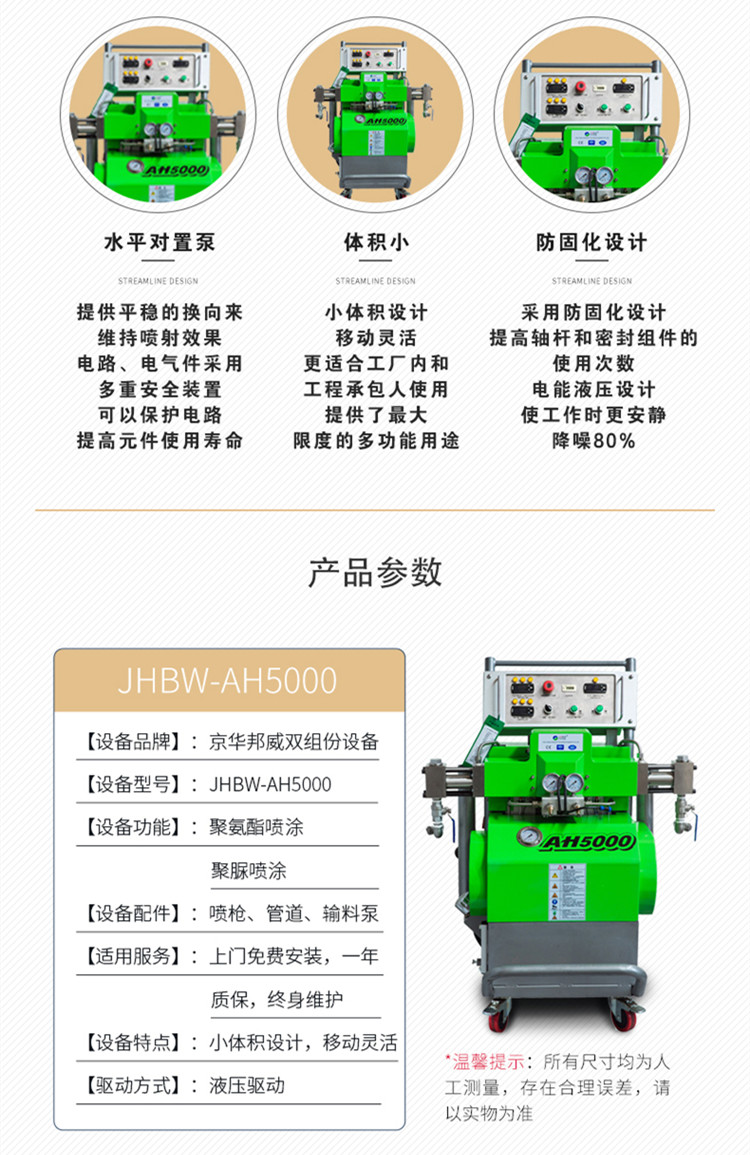 山東聚氨酯噴涂設(shè)備的工作原理-濟南京華邦威